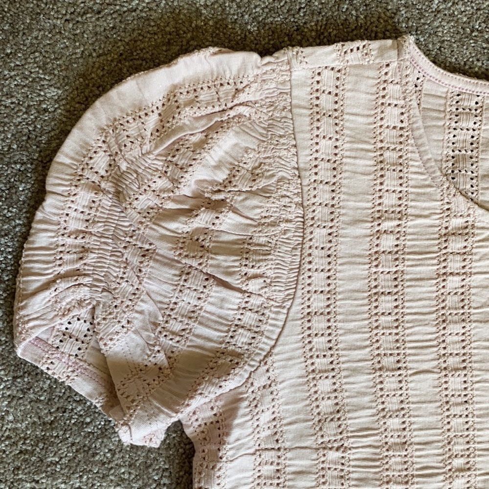 Express Light Pink Top - Picture 3 of 7